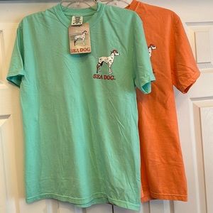 Two NWT Sea Dogs t-shirts.